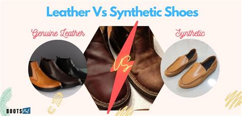 men's synthetic leather shoes|genuine leather vs synthetic.